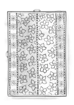 Hot Gudrun Sjödén Badetuch Stars Aus Bio-Baumwolle auster