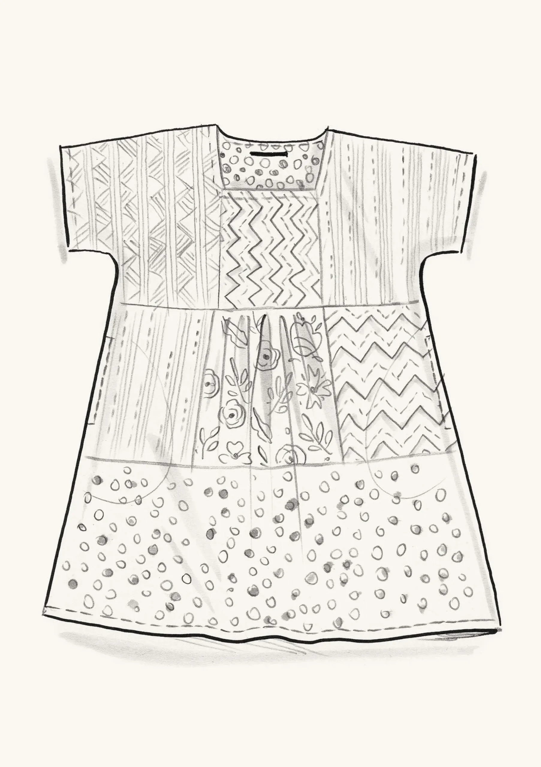 Clearance Gudrun Sjödén Bluse Amber Aus Bio-Baumwolle aschgrau