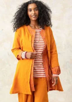 Hot Gudrun Sjödén Bluse Aus Leinengewebe masala