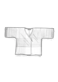 Best Gudrun Sjödén Bluse Madras Aus Bio-Baumwollgewebe jade