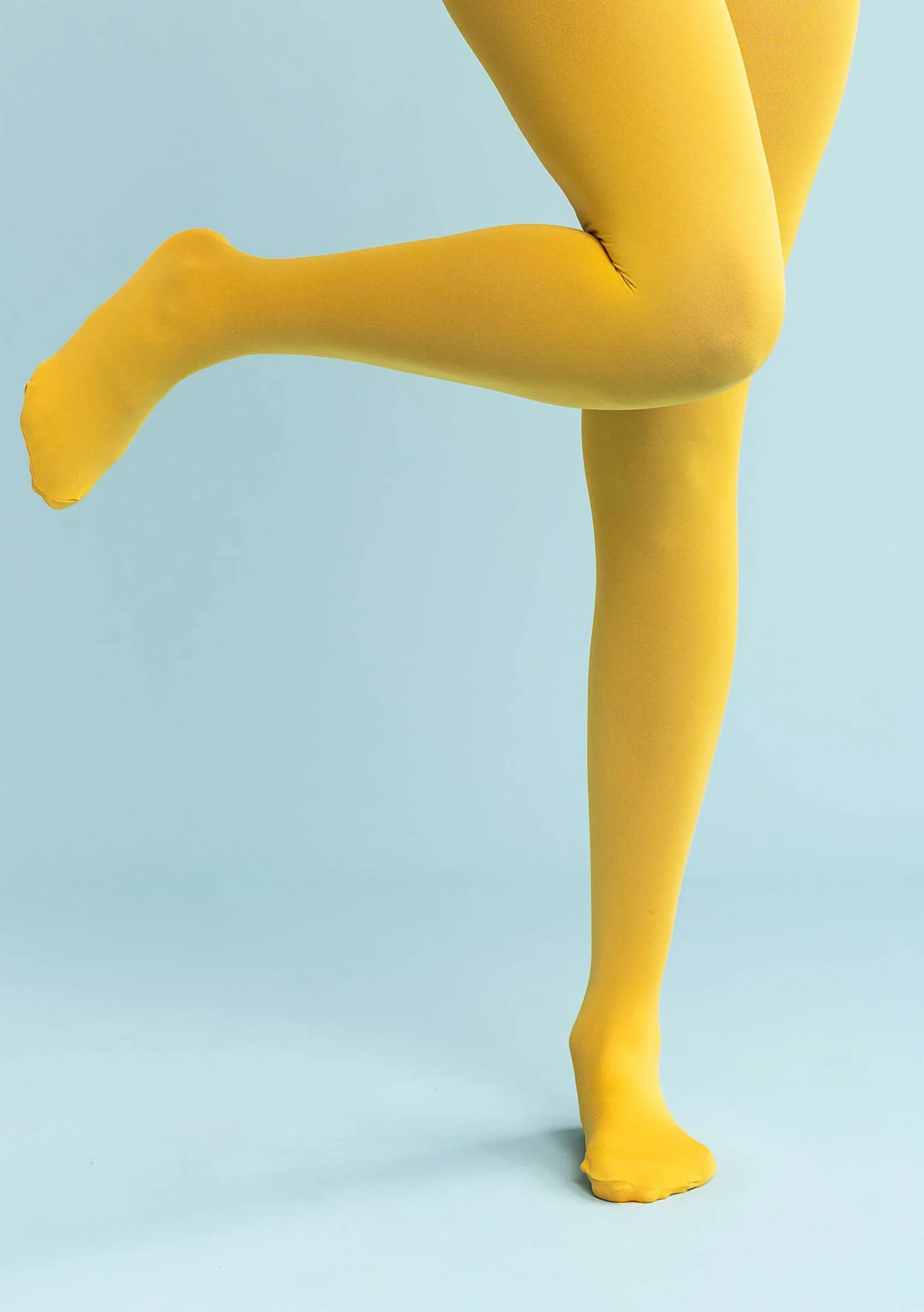 Discount Gudrun Sjödén Einfarbige Strumpfhose Aus Recycling-Polyamid hellocker