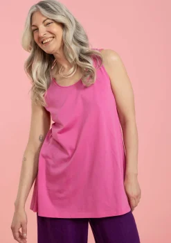 Best Gudrun Sjödén Einfarbiges Jerseytop Aus Bio-Baumwolle/Modal dunkelpfingstrose