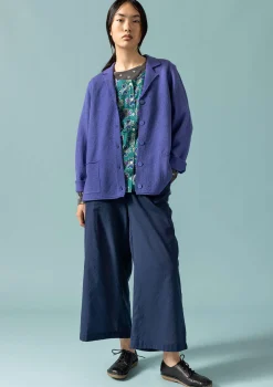 Sale Gudrun Sjödén Gestrickter Blazer Aus Gefilzter Bio-Wolle himmelblau