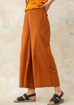 New Gudrun Sjödén Hose Aus Bio-Baumwollgewebe pekannuss