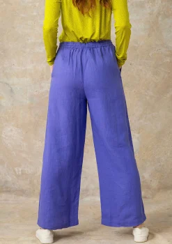Online Gudrun Sjödén Hose Aus Leinengewebe himmelblau