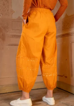 Sale Gudrun Sjödén Hose Buij Aus Bio-Baumwolle tagetes