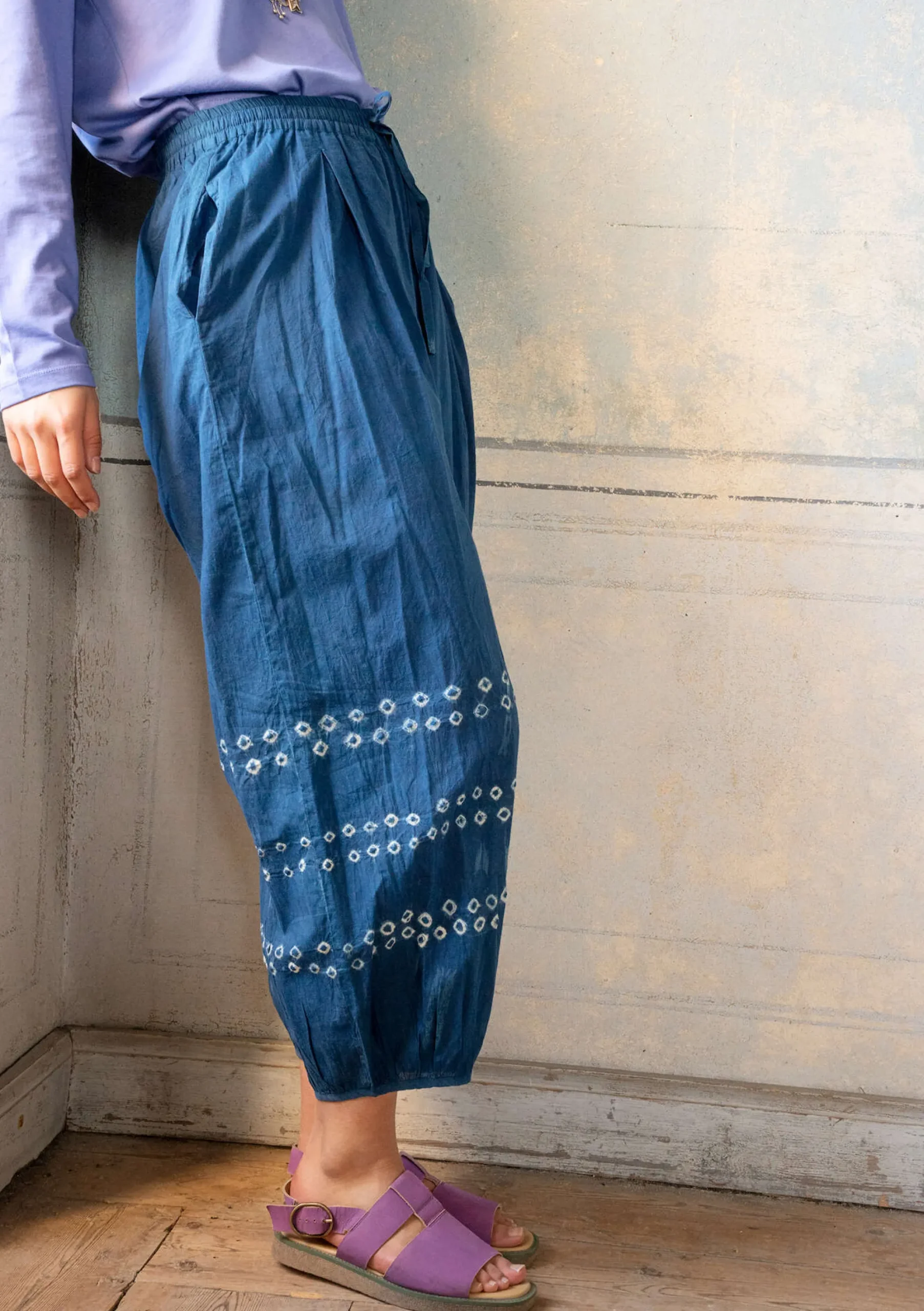 Best Gudrun Sjödén Hose Buij Aus Bio-Baumwolle indigo