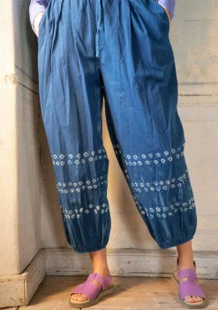 Best Gudrun Sjödén Hose Buij Aus Bio-Baumwolle indigo