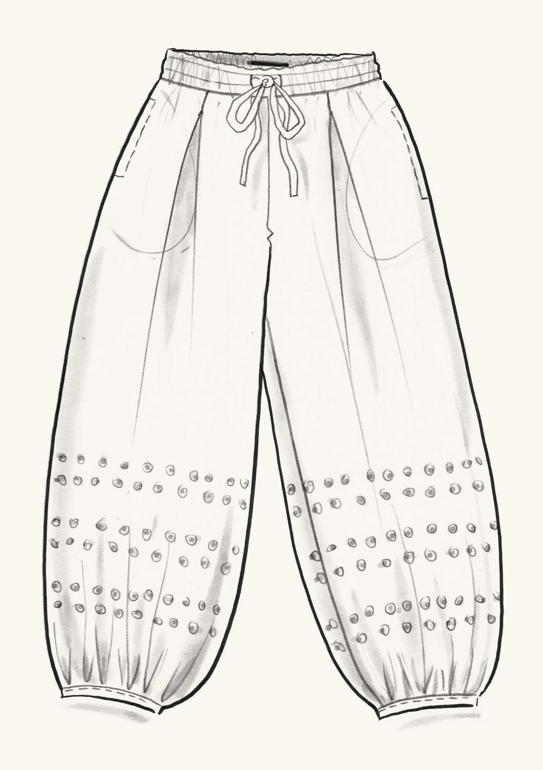 Best Gudrun Sjödén Hose Buij Aus Bio-Baumwolle indigo