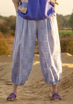 Discount Gudrun Sjödén Hose Cirrus Aus Bio-Baumwollgewebe lavendel