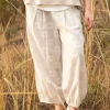 Discount Gudrun Sjödén Hose Cirrus Aus Bio-Baumwollgewebe ungebleicht