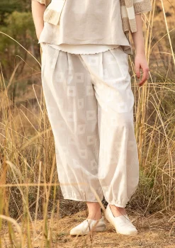 Discount Gudrun Sjödén Hose Cirrus Aus Bio-Baumwollgewebe ungebleicht