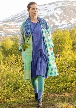 Gudrun Sjödén Jacke Madras Aus Bio-Baumwolle jade