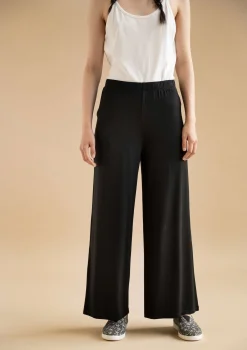 Outlet Gudrun Sjödén Jerseyhose Ada Aus Lyocell/Elasthan schwarz