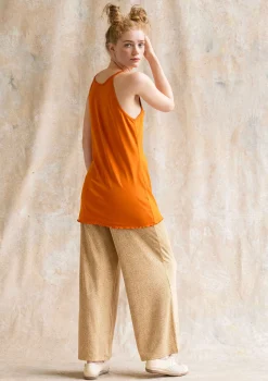 Discount Gudrun Sjödén Jerseyhose Ada Aus Lyocell/Elasthan hafer-gemustert