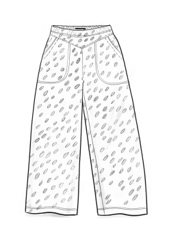 Best Gudrun Sjödén Jerseyhose Arholma Aus Bio-Baumwolle/Modal schwarz