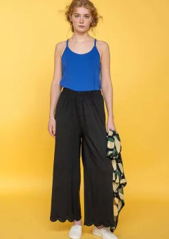 New Gudrun Sjödén Jerseyhose Aus Bio-Baumwolle schwarz