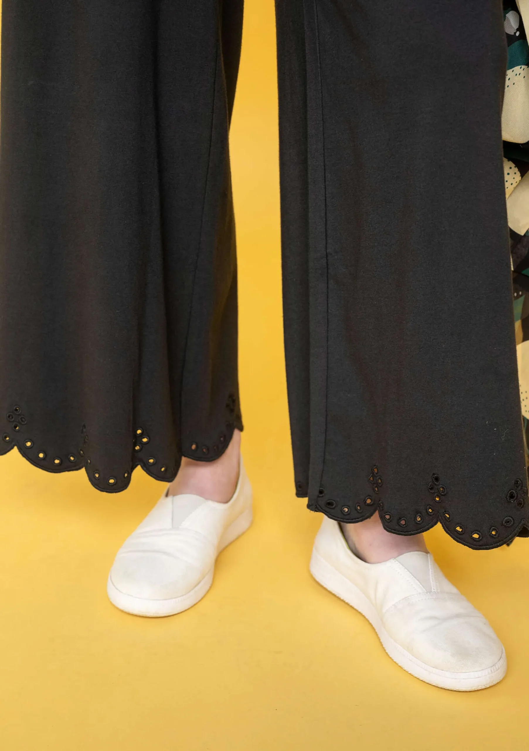 New Gudrun Sjödén Jerseyhose Aus Bio-Baumwolle schwarz