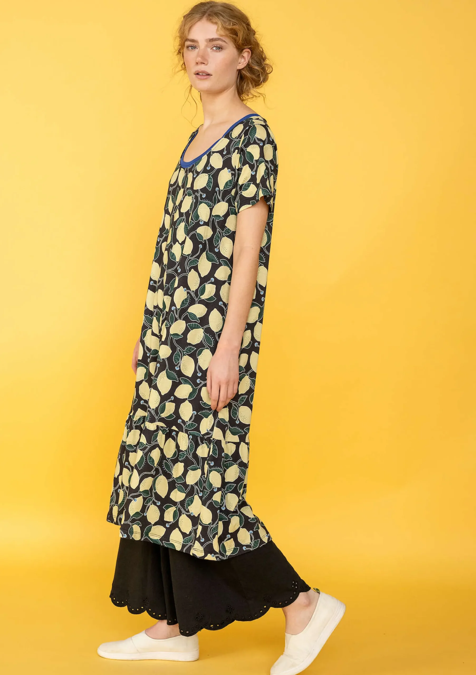 New Gudrun Sjödén Jerseyhose Aus Bio-Baumwolle schwarz