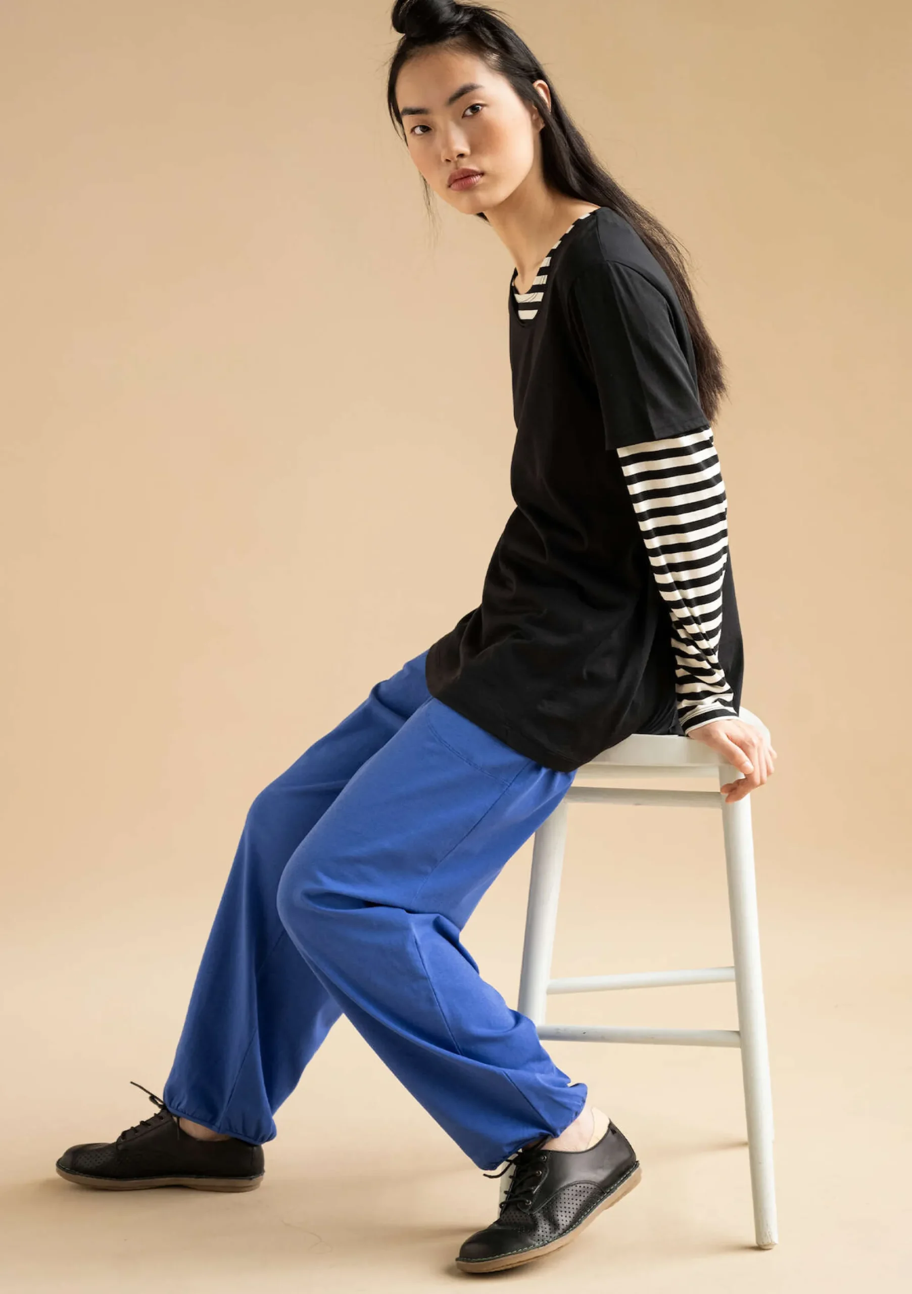 Best Gudrun Sjödén Jerseyhose Aus Bio-Baumwolle/Elasthan lupine