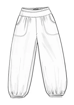 Best Gudrun Sjödén Jerseyhose Aus Bio-Baumwolle/Elasthan lupine