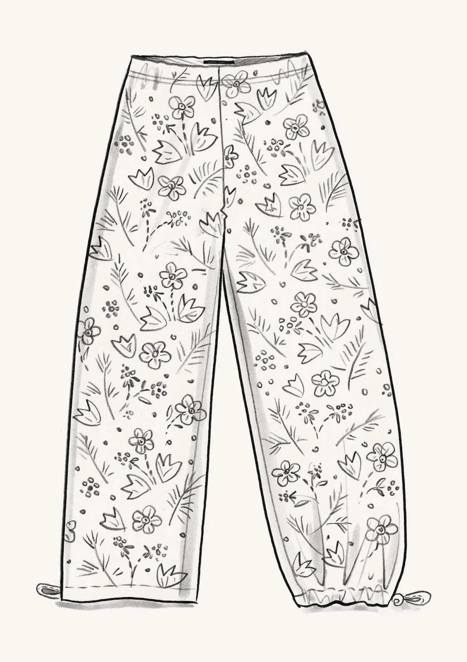 New Gudrun Sjödén Jerseyhose Myren Aus Modal schwarz