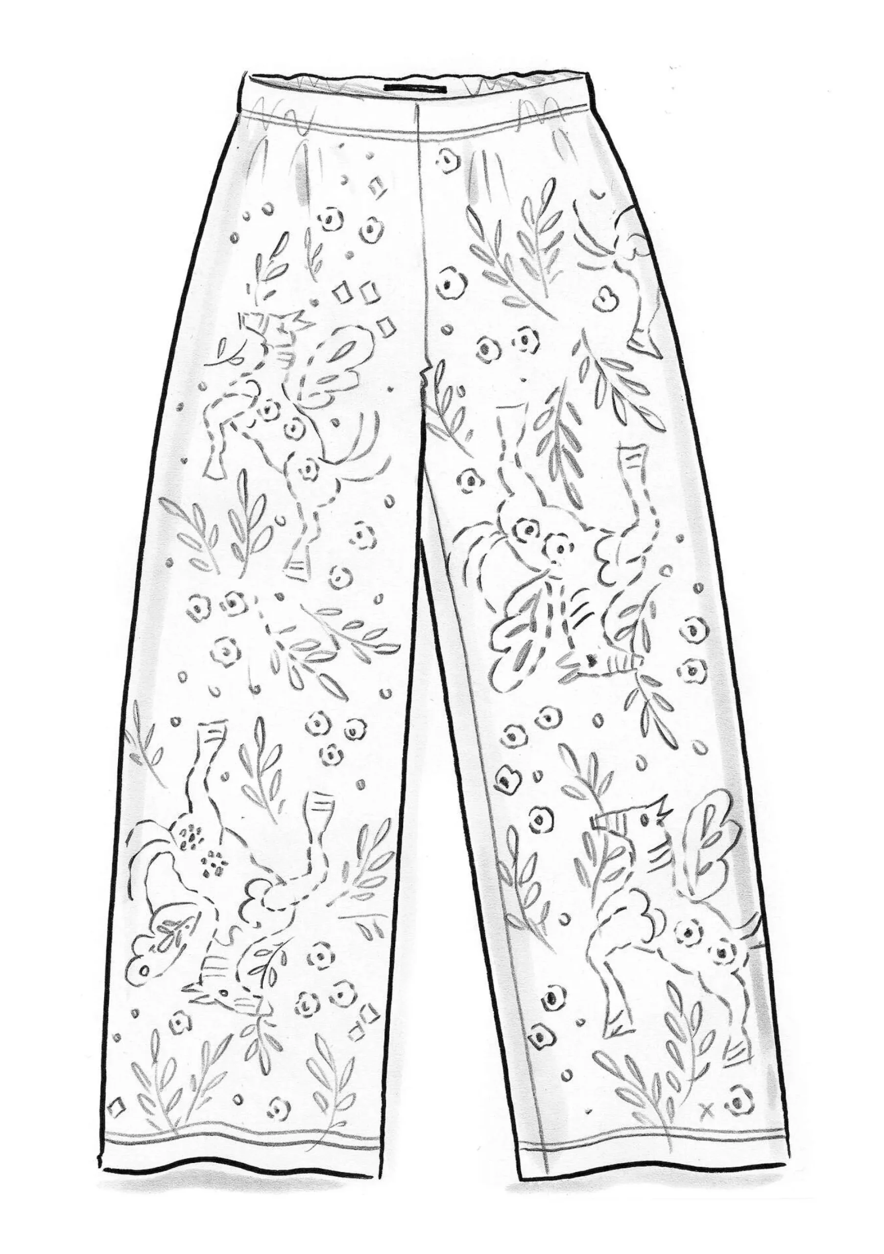 New Gudrun Sjödén Jerseyhose Pegasus Aus Modal dunkelindigo