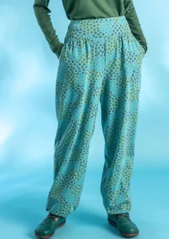 Outlet Gudrun Sjödén Jerseyhose Stella Aus Bio-Baumwolle/Elasthan aquamarin