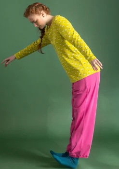 Hot Gudrun Sjödén Jerseyhose Stella Aus Bio-Baumwolle/Elasthan dunkelpfingstrose