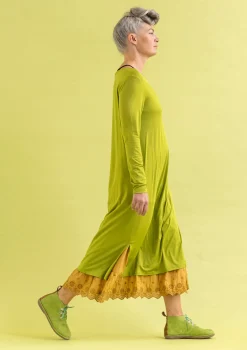 Discount Gudrun Sjödén Jerseykleid Ada Aus Lyocell/Elasthan hellkräutergrün