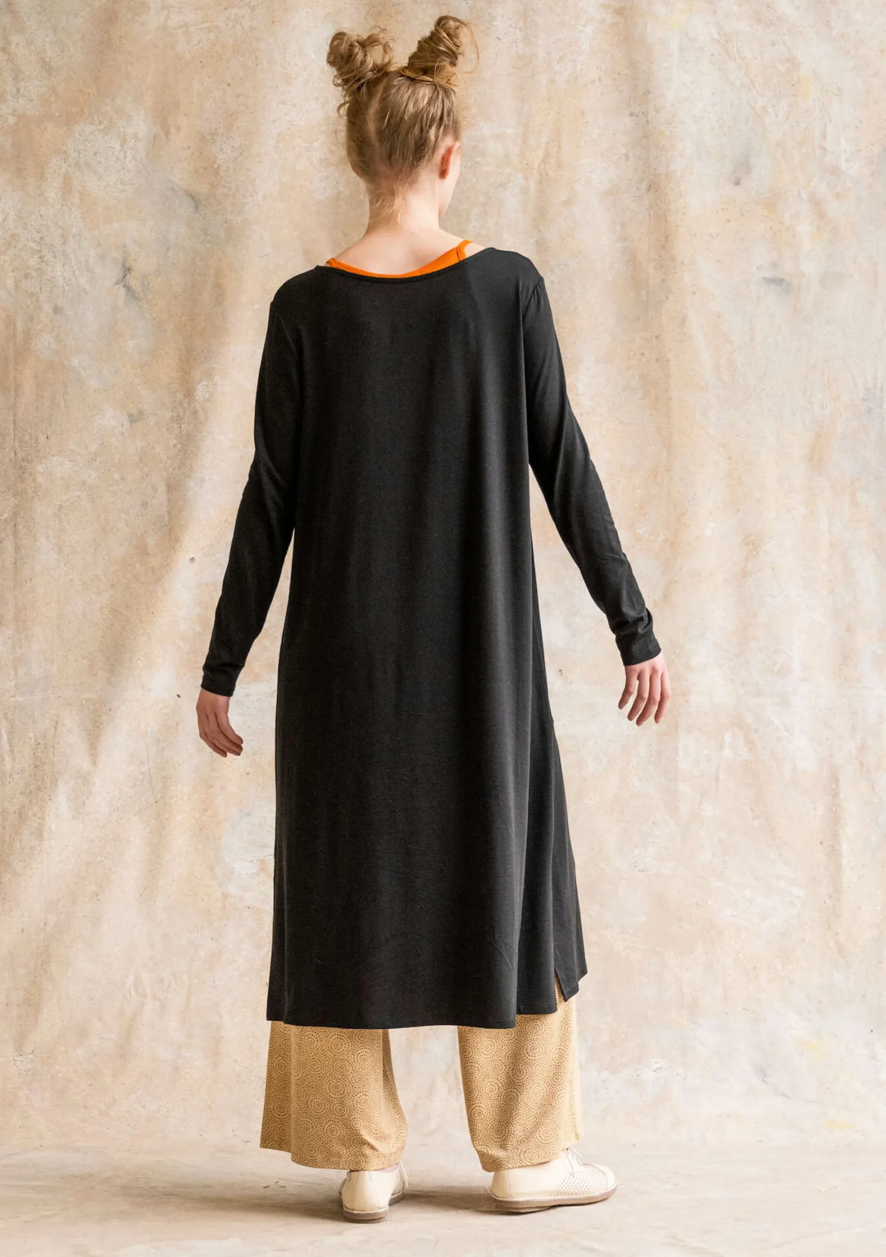 Clearance Gudrun Sjödén Jerseykleid Ada Aus Lyocell/Elasthan schwarz