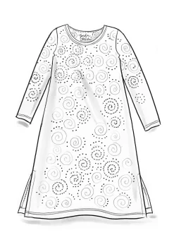 Clearance Gudrun Sjödén Jerseykleid Ada Aus Lyocell/Elasthan schwarz