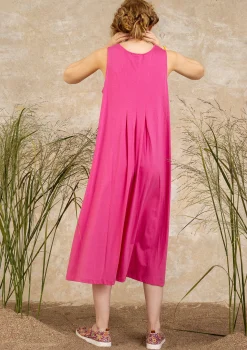 Gudrun Sjödén Jerseykleid Aus Bio-Baumwolle hibiskus