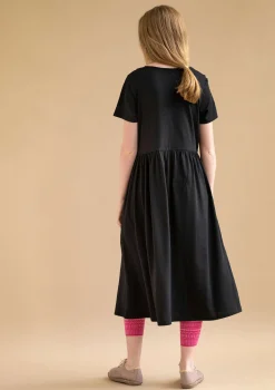 New Gudrun Sjödén Jerseykleid Billie Aus Bio-Baumwolle/Modal schwarz