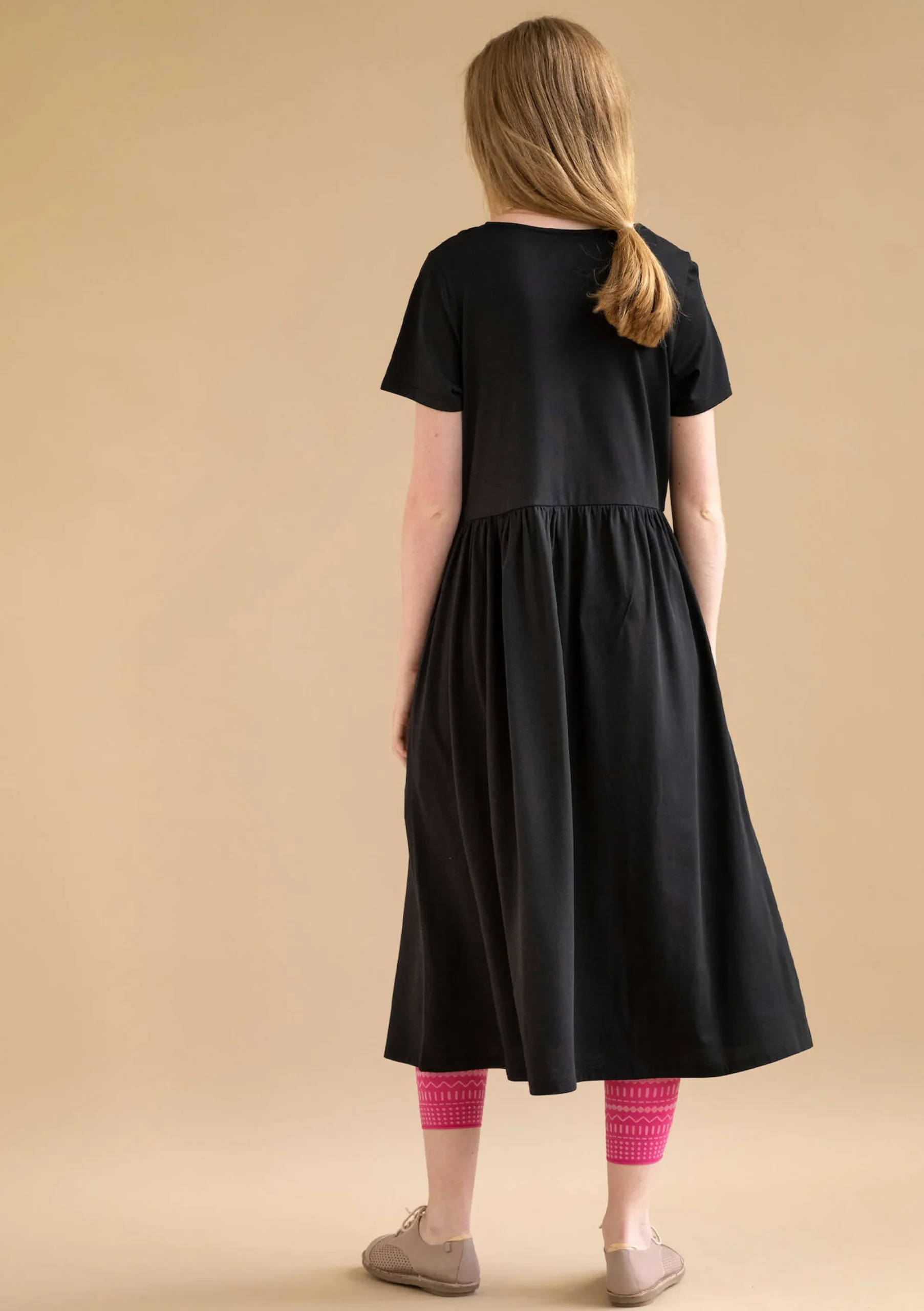 New Gudrun Sjödén Jerseykleid Billie Aus Bio-Baumwolle/Modal schwarz
