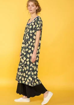 Discount Gudrun Sjödén Jerseykleid Luisa Aus Bio-Baumwolle schwarz