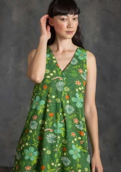 Hot Gudrun Sjödén Jerseykleid Midsommarsol Aus Bio-Baumwolle seegras