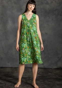 Hot Gudrun Sjödén Jerseykleid Midsommarsol Aus Bio-Baumwolle seegras