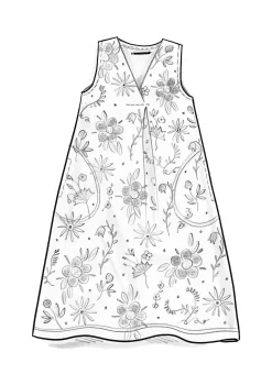 Clearance Gudrun Sjödén Jerseykleid Midsommarsol Aus Bio-Baumwolle schwarz