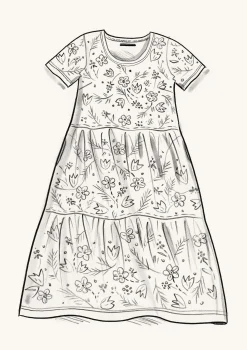 Best Gudrun Sjödén Jerseykleid Myren Aus Modal dunkelpfingstrose