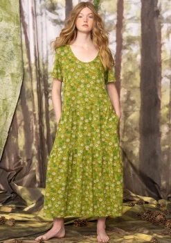 Outlet Gudrun Sjödén Jerseykleid Myren Aus Modal avocado