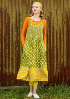 Discount Gudrun Sjödén Jerseykleid Singö Aus Bio-Baumwolle/Modal hellkräutergrün