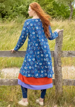 Outlet Gudrun Sjödén Jerseykleid Star Aus Bio-Baumwolle porzellanblau