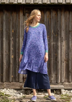 Clearance Gudrun Sjödén Jerseykleid Strandäng Aus Lyocell/Elasthan lupine