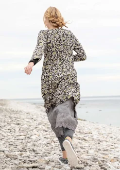 Outlet Gudrun Sjödén Jerseykleid Strandäng Aus Lyocell/Elasthan schwarz