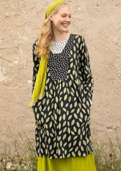 Best Gudrun Sjödén Jerseykleid Åland Aus Bio-Baumwolle/Modal schwarz