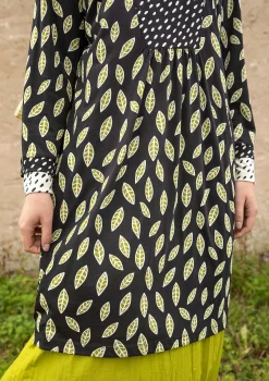 Best Gudrun Sjödén Jerseykleid Åland Aus Bio-Baumwolle/Modal schwarz