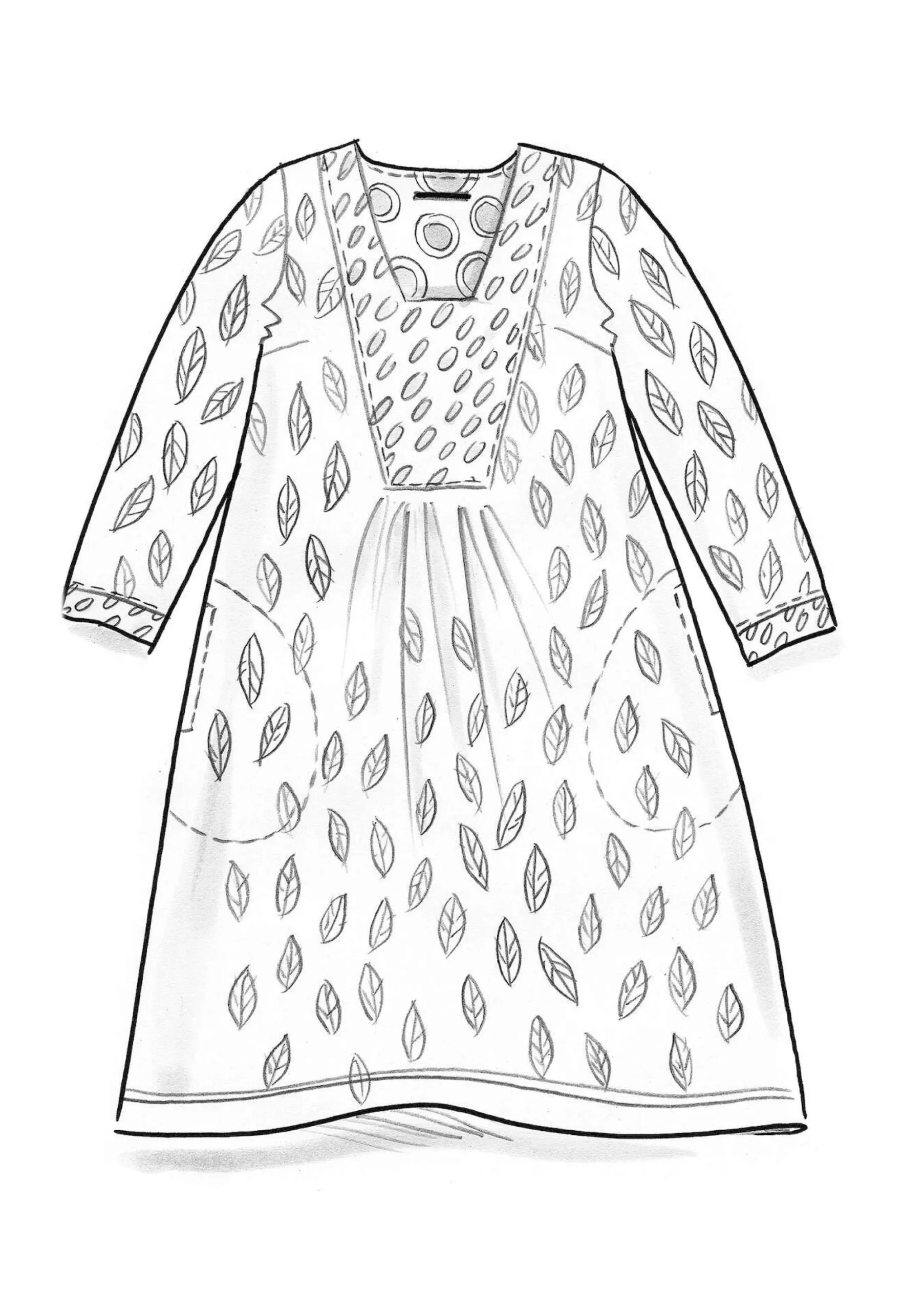 Best Gudrun Sjödén Jerseykleid Åland Aus Bio-Baumwolle/Modal schwarz
