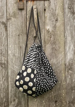 Discount Gudrun Sjödén Jersey-Rucksack Singö Aus Bio-Baumwolle/Modal schwarz