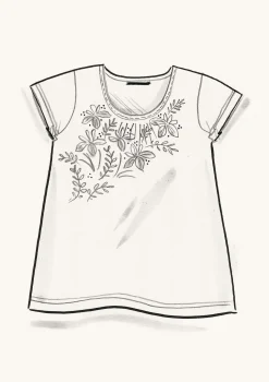 Hot Gudrun Sjödén Jerseyshirt Iris Aus Bio-Baumwolle minze
